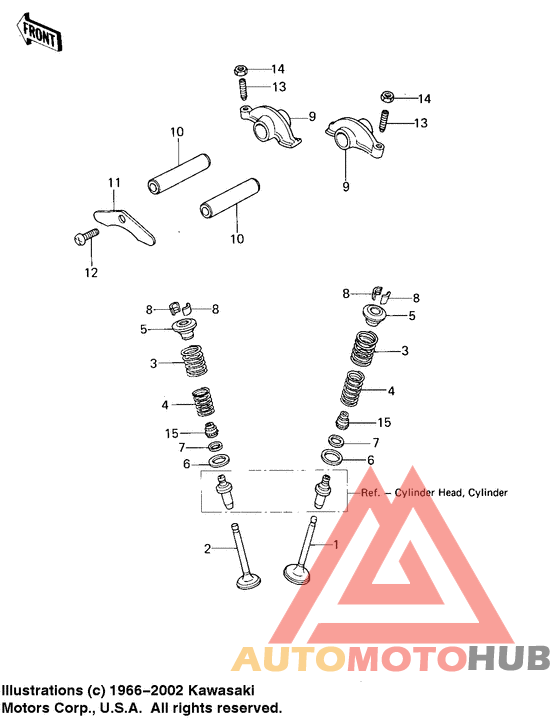 Rocker arms/valves