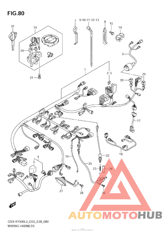 Wiring Harness (Gsx-R1000L3 E28)