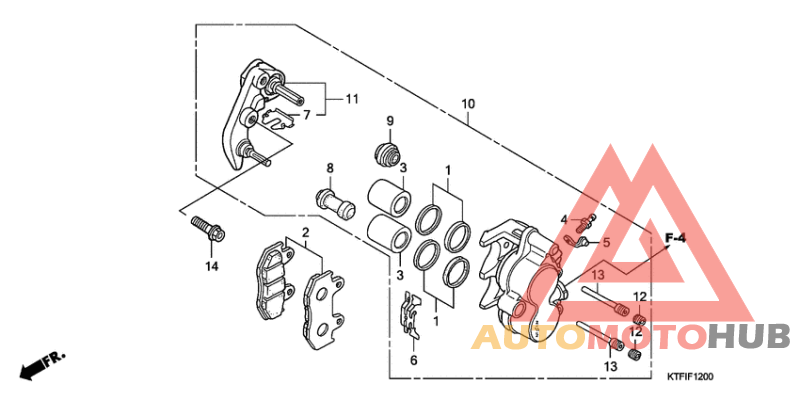 Передний суппорт