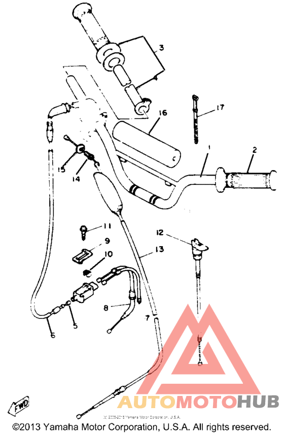 Руль -тросы