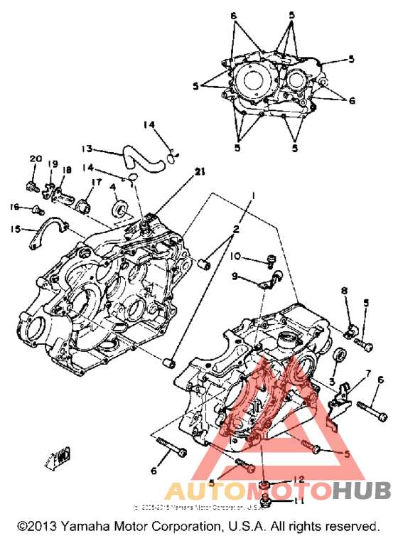 Картер двигателя