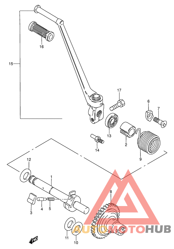 Ножной стартер
