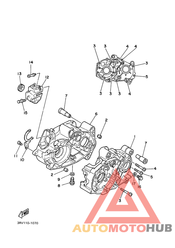 Картер двигателя