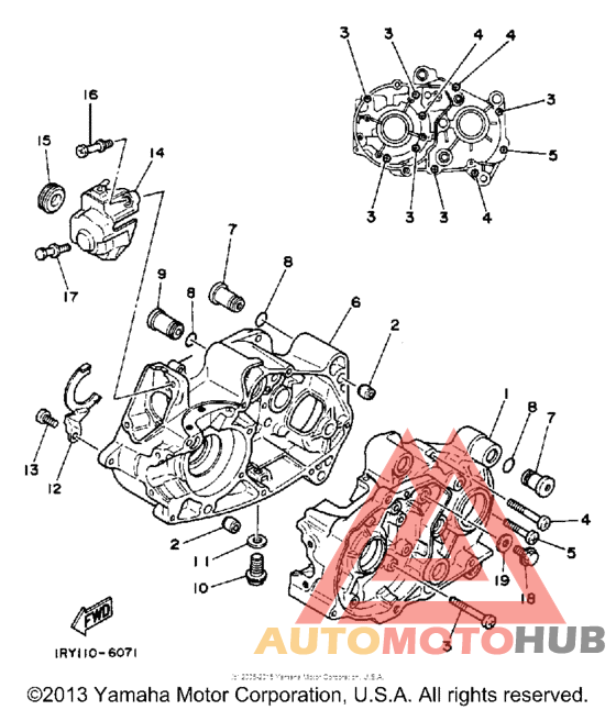 Картер двигателя