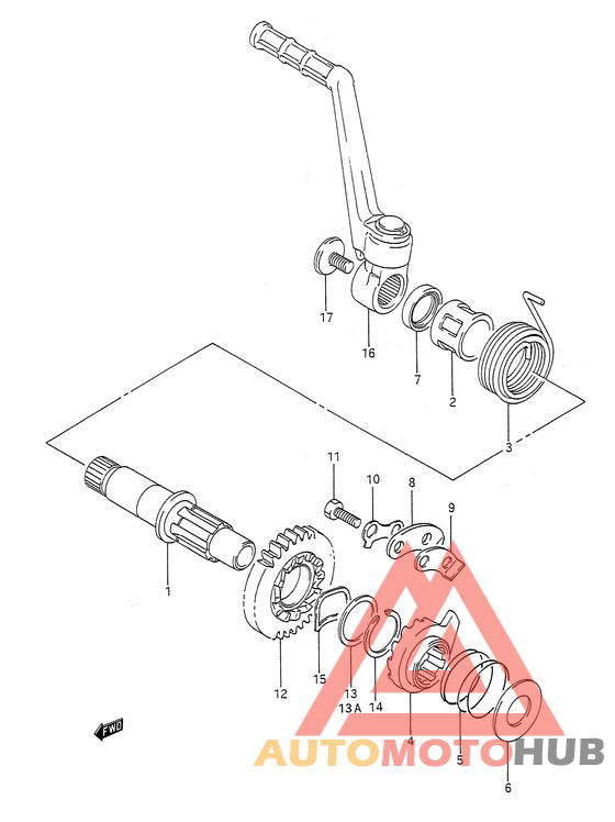 Ножной стартер