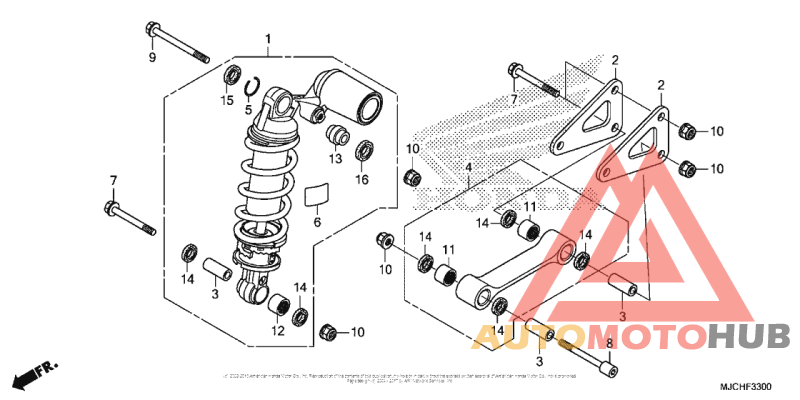 Rear Shock Absorber (1)
