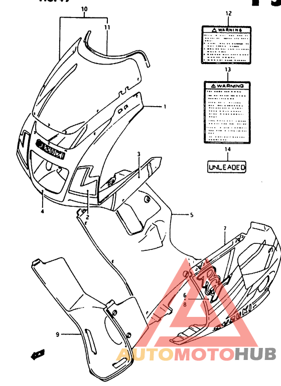 Cowling body