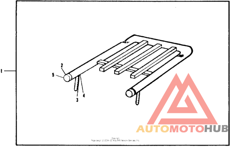 Luggage rack platform