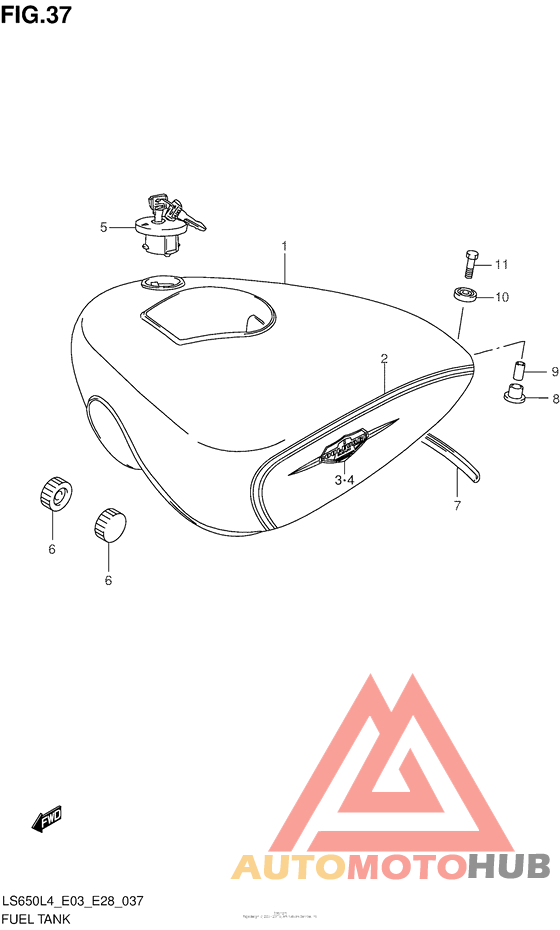 Fuel Tank (Ls650L4 E03)