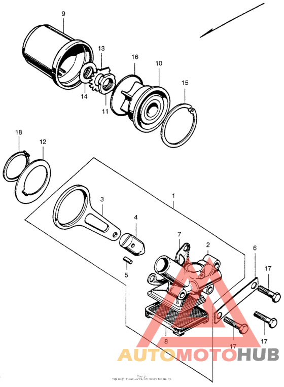 Oil filter + oil drum