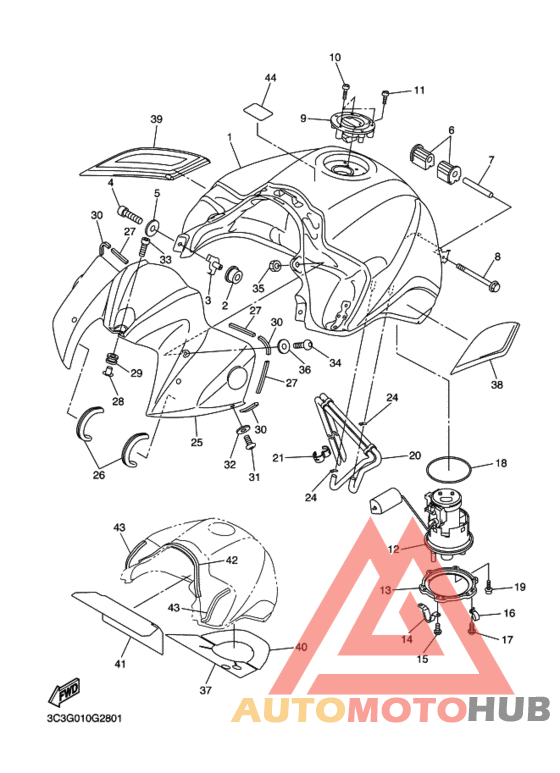 Fuel tank assy