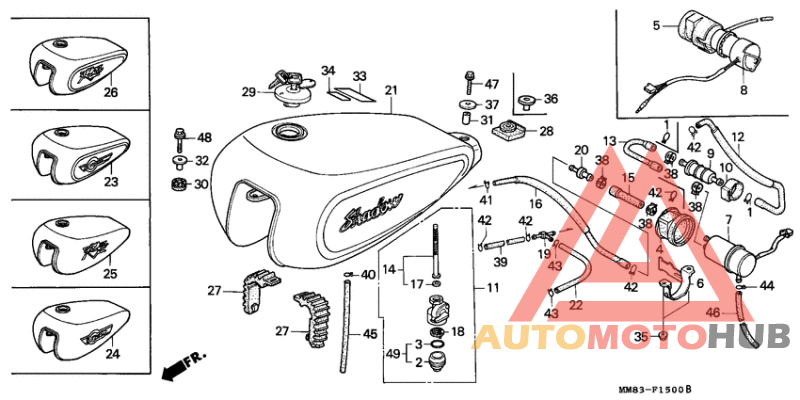 Fuel tank/fuel pump