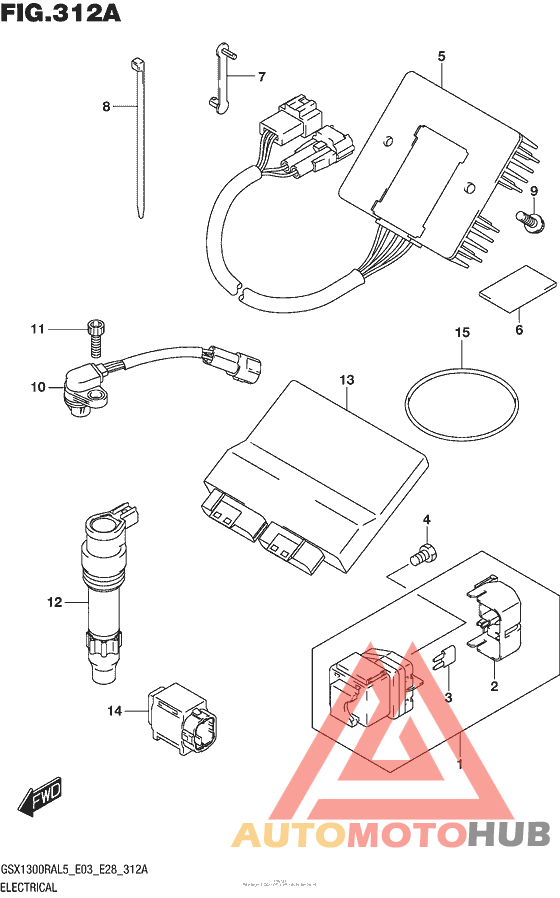 Electrical (Gsx1300Ral5 E03)
