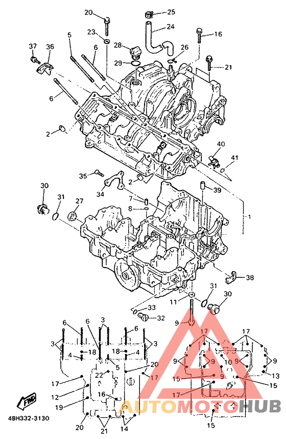 Картер двигателя