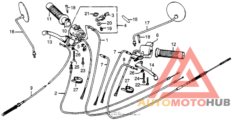 Handle lever + switch