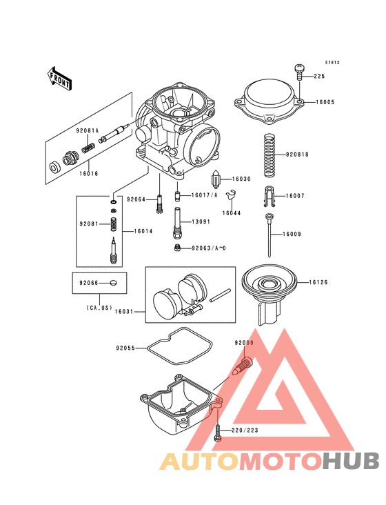 Детали карбюратора