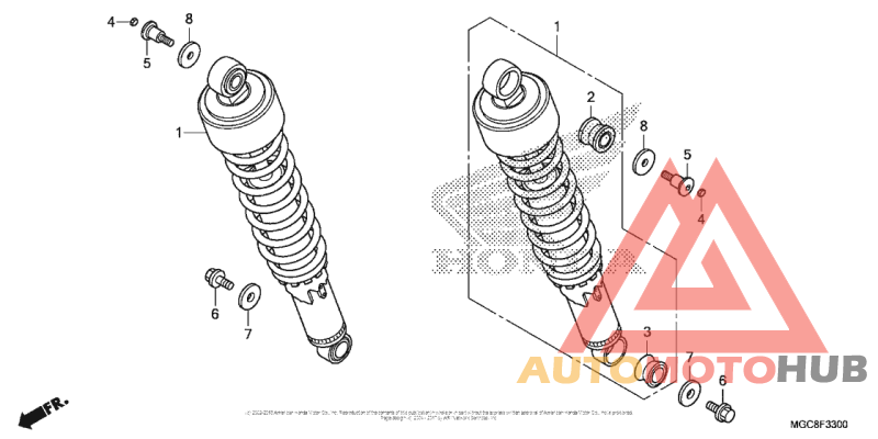 Rear Shock Absorber (1)