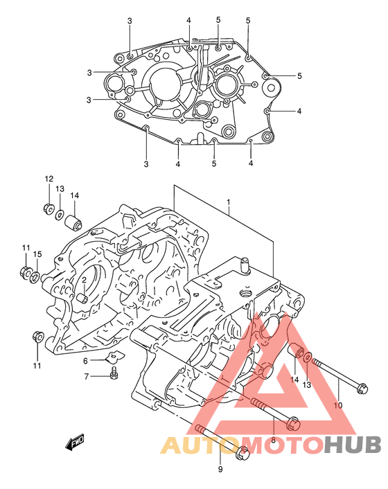 Картер двигателя