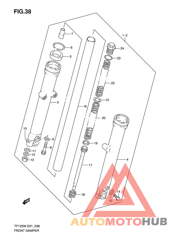 Передняя вилка