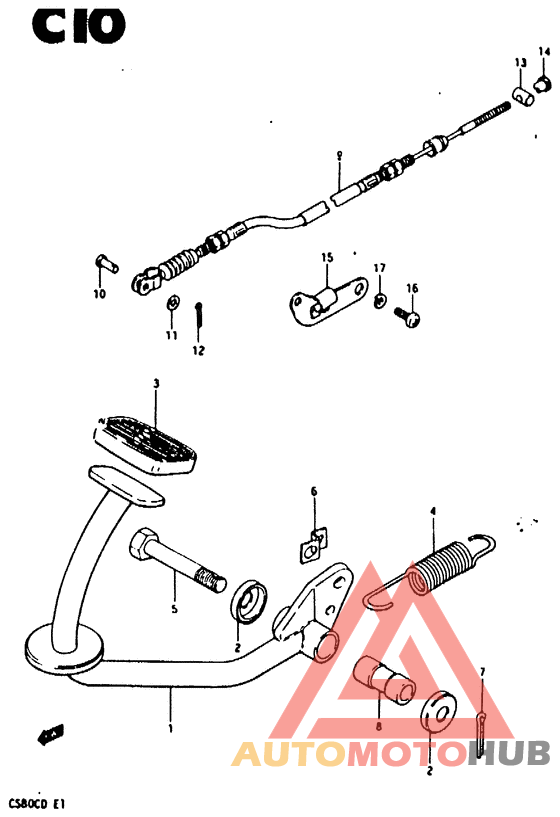 Передний суппорт