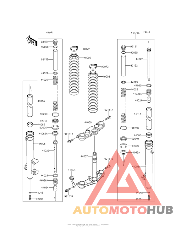 Передняя вилка
