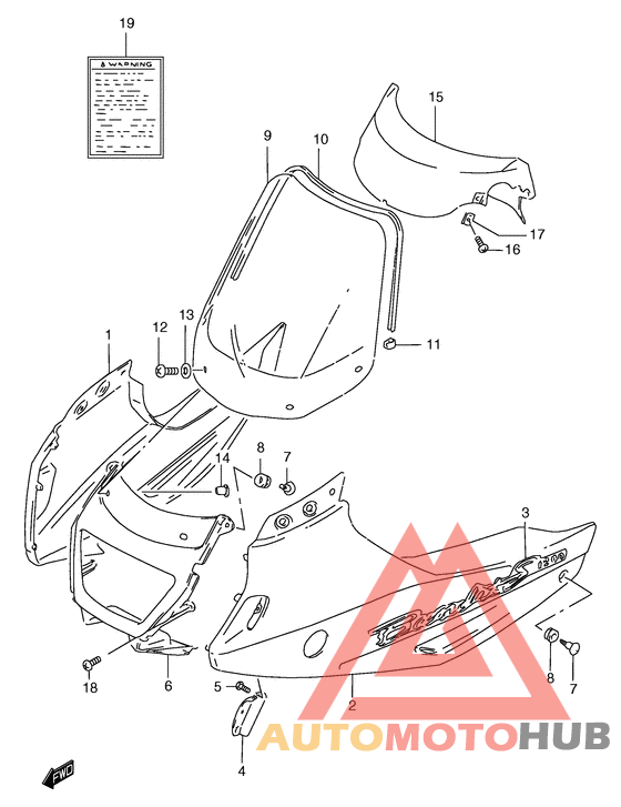 Cowling body