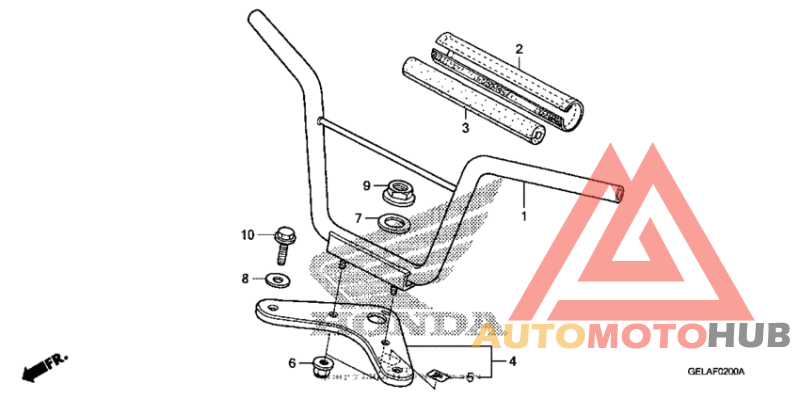 Handlebar + top bridge