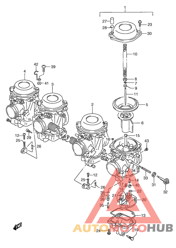 Carburetor assy