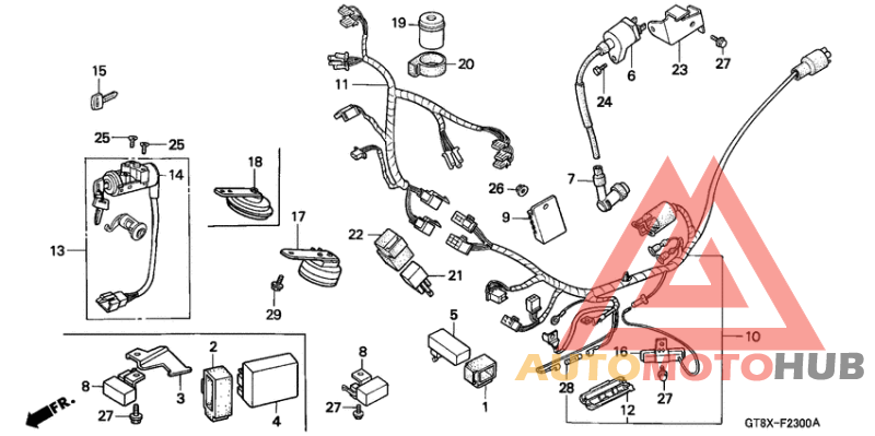 Wire harness/ ignition coil