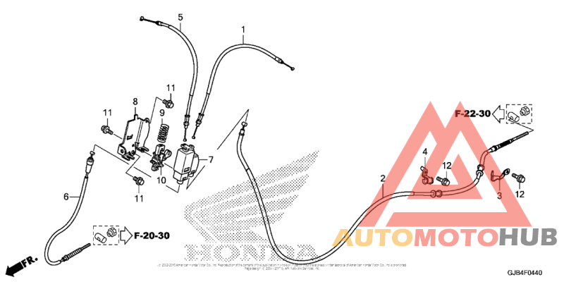 Brake Cable + Brake Bracket