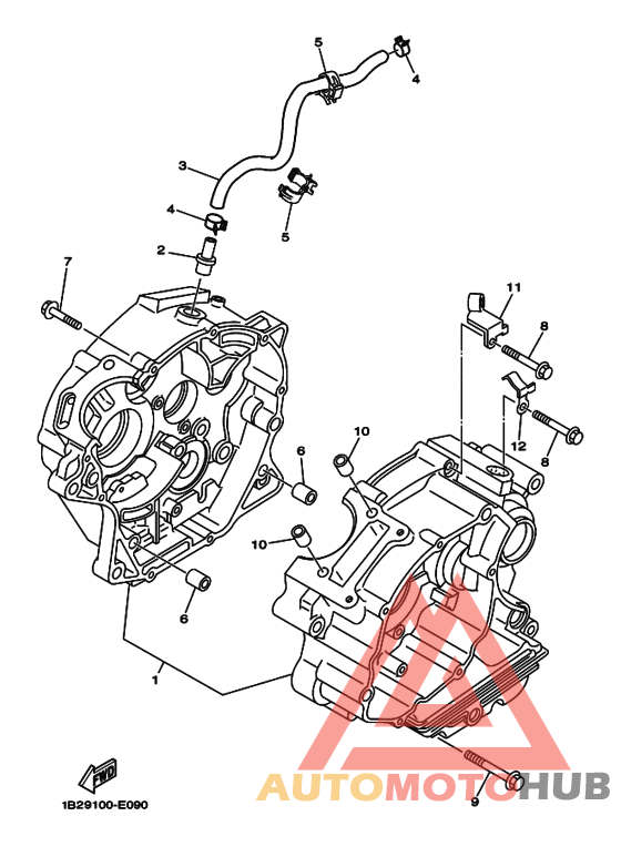 Картер двигателя