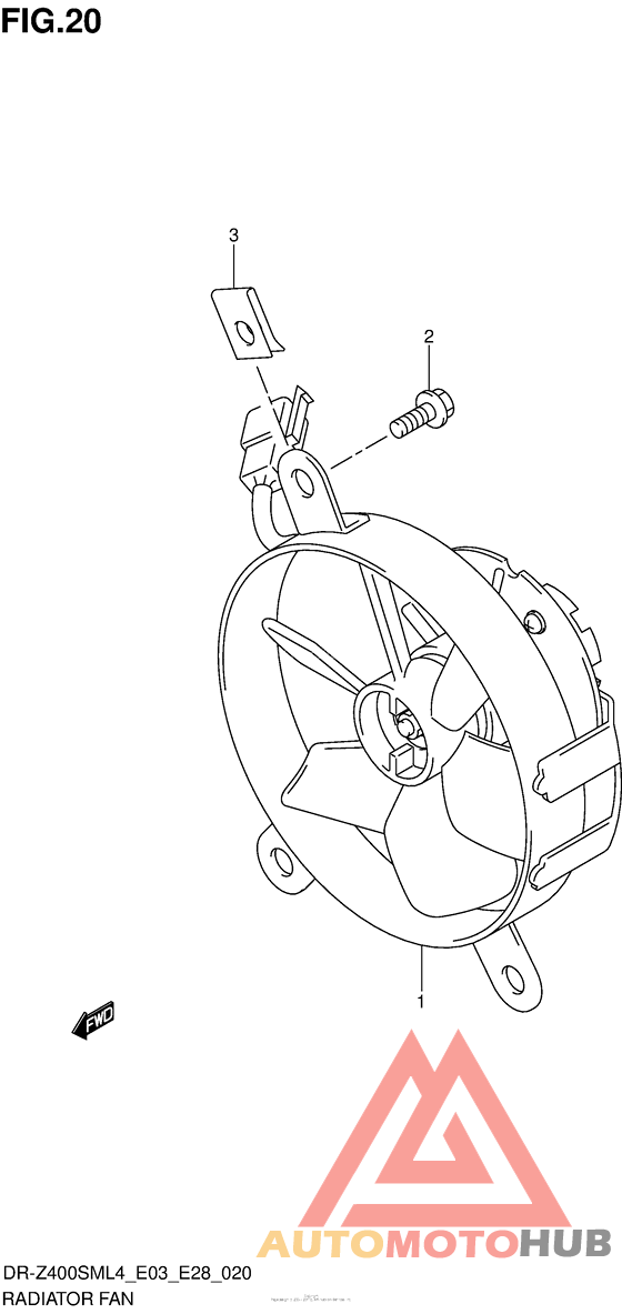 Вентилятор радиатора