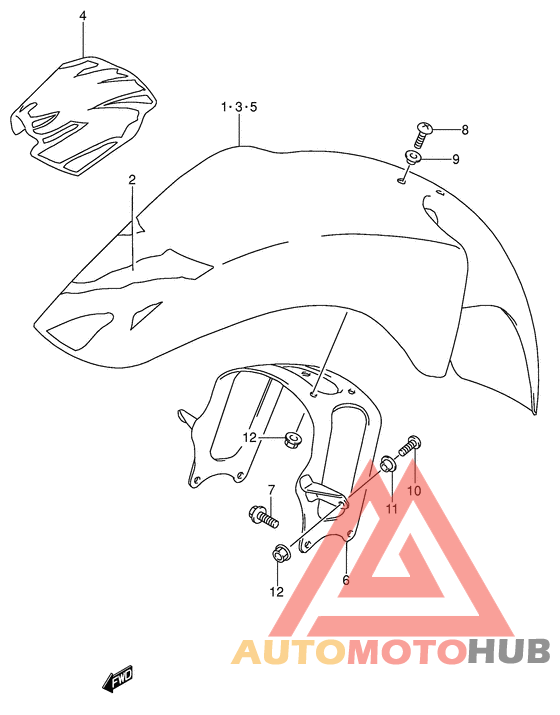 Переднее крыло