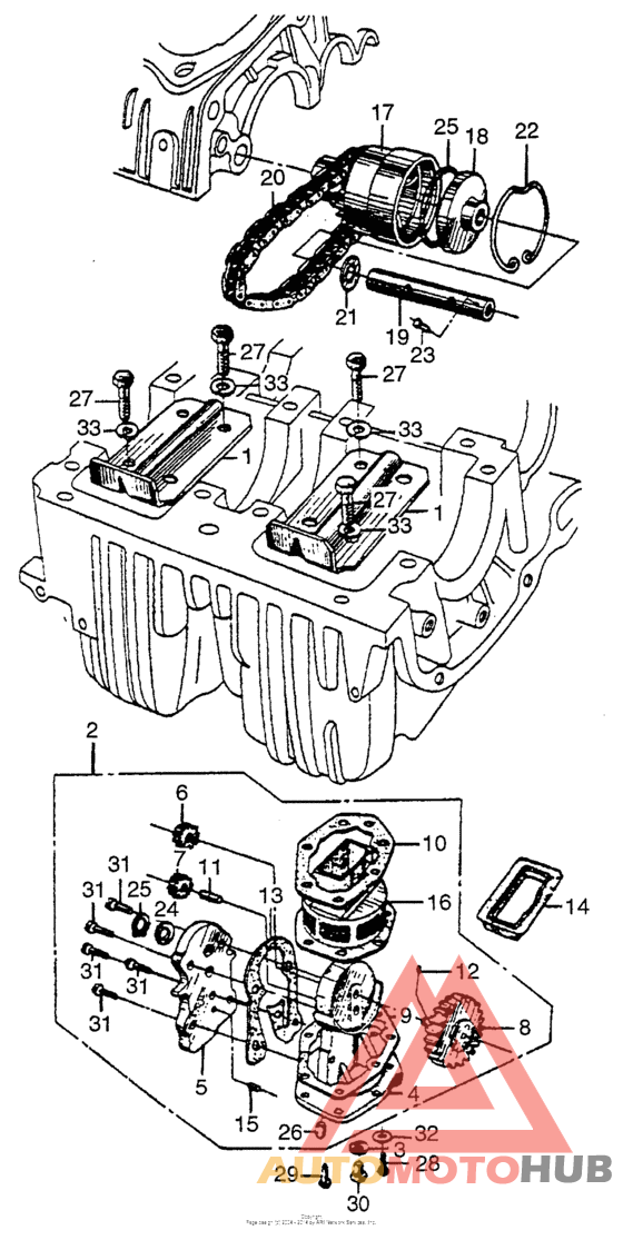 Oil pump + oil filter