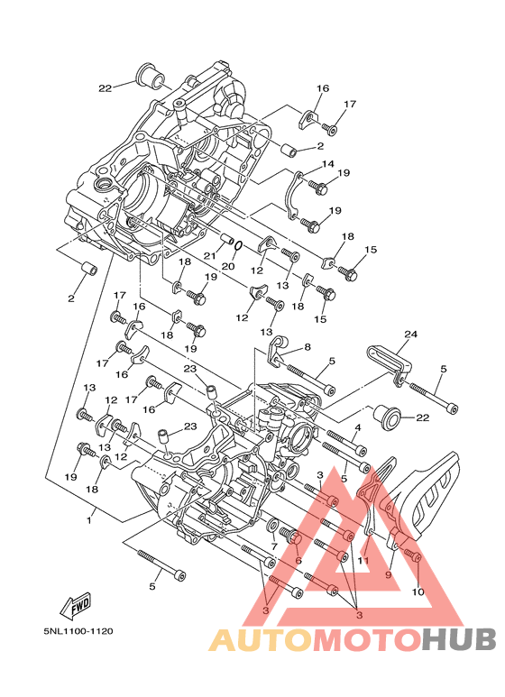 Картер двигателя