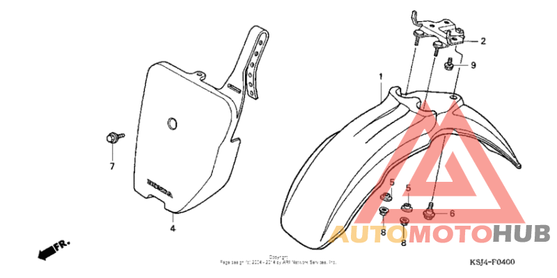 Переднее крыло