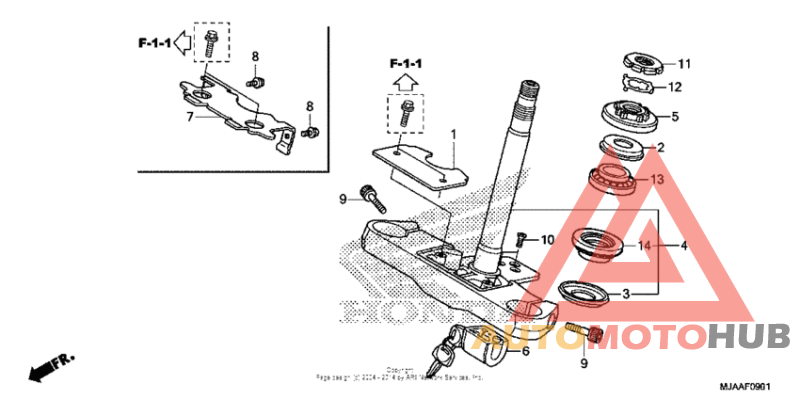 Steering stem (2)