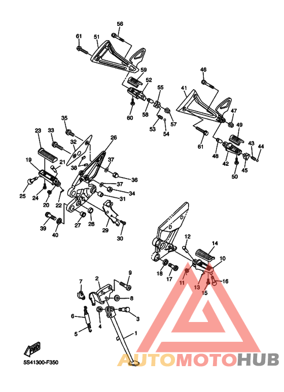 Support & repose pied