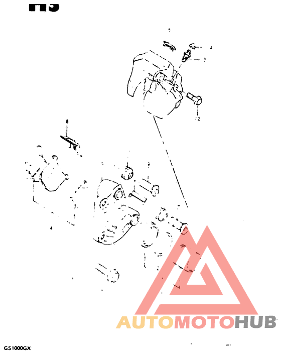 Передний суппорт тормозной