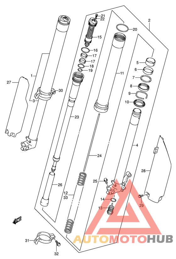Передняя вилка
