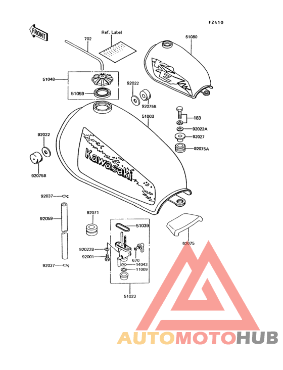 Fuel tank(ke100-b11/b12/b13/b14)