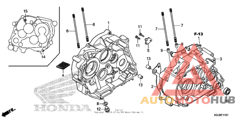Картер двигателя