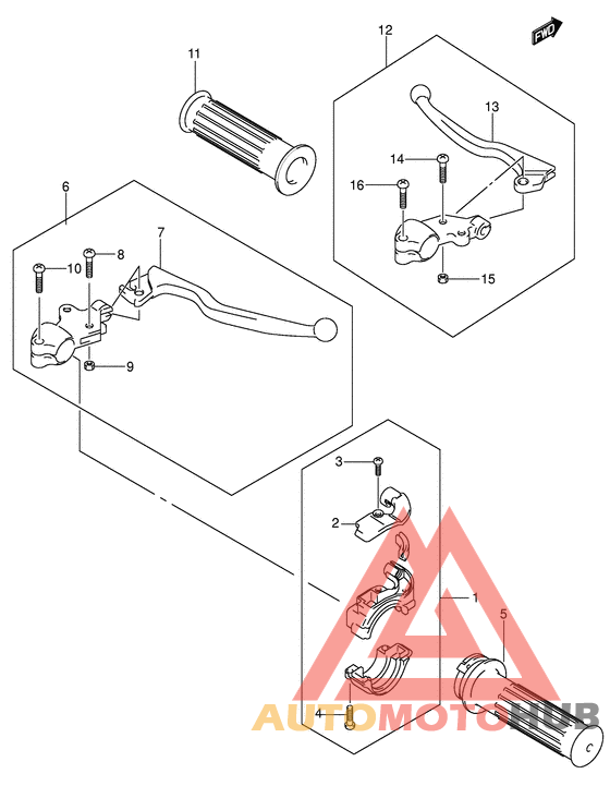 Рулевой рычаг