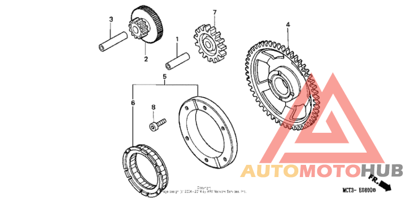 Муфта стартера
