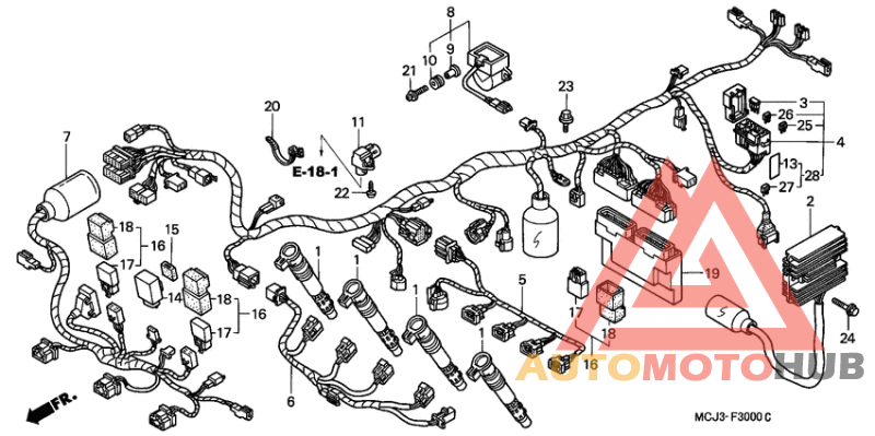 Harness wire