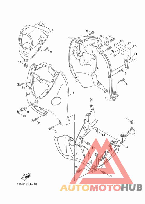 Щиток облицовочный