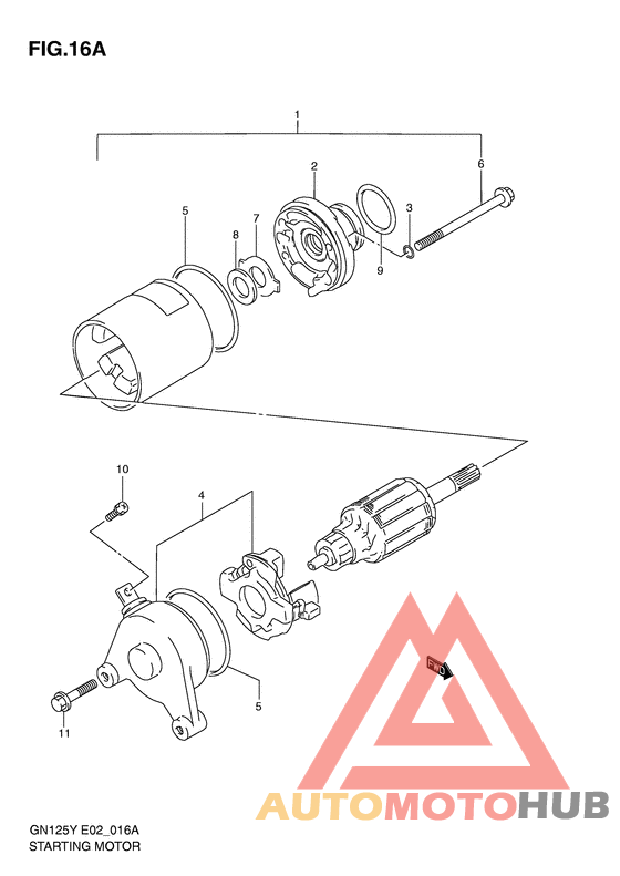 Стартерный мотор