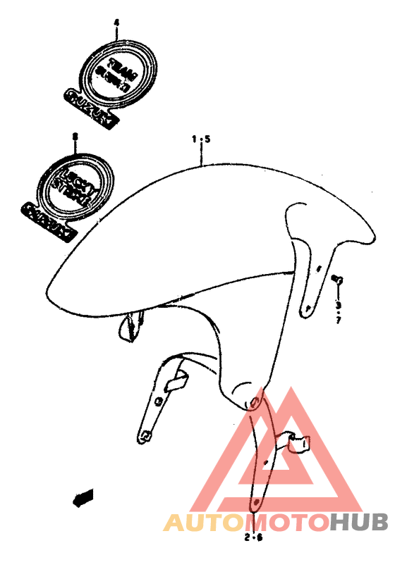 Переднее крыло