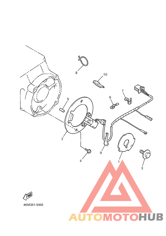 Pick up coil. governor