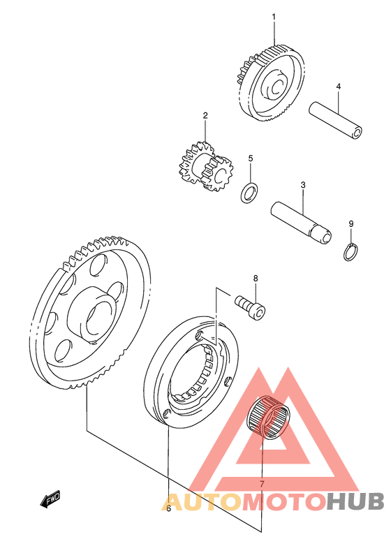 Муфта стартера